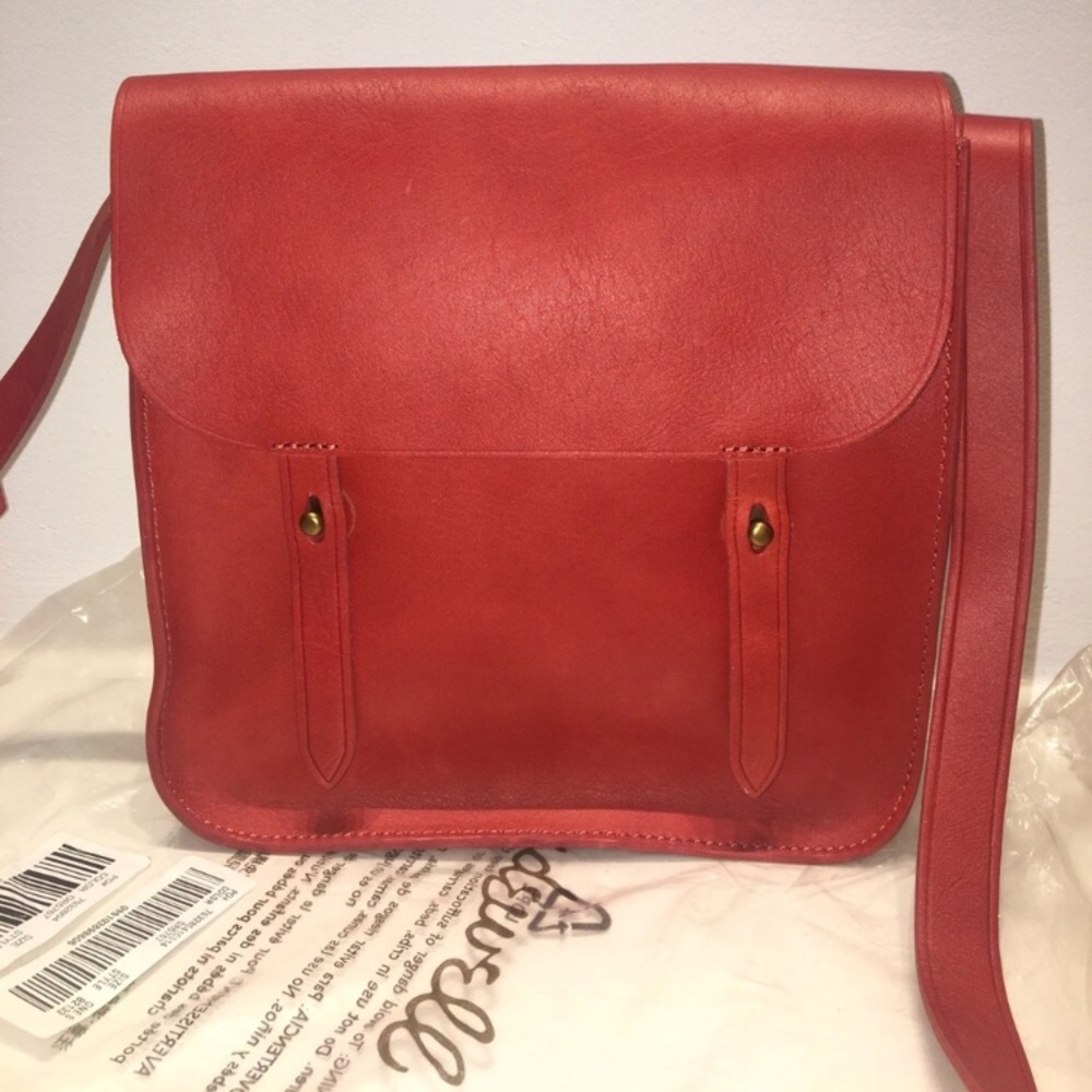 NWT Madewell Watertower Messenger Crossbody Purse